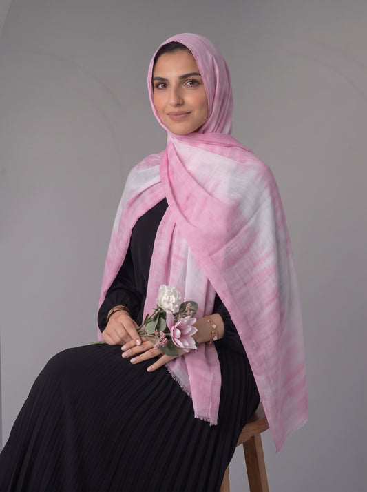 Blossom Fold Sponge Scarf