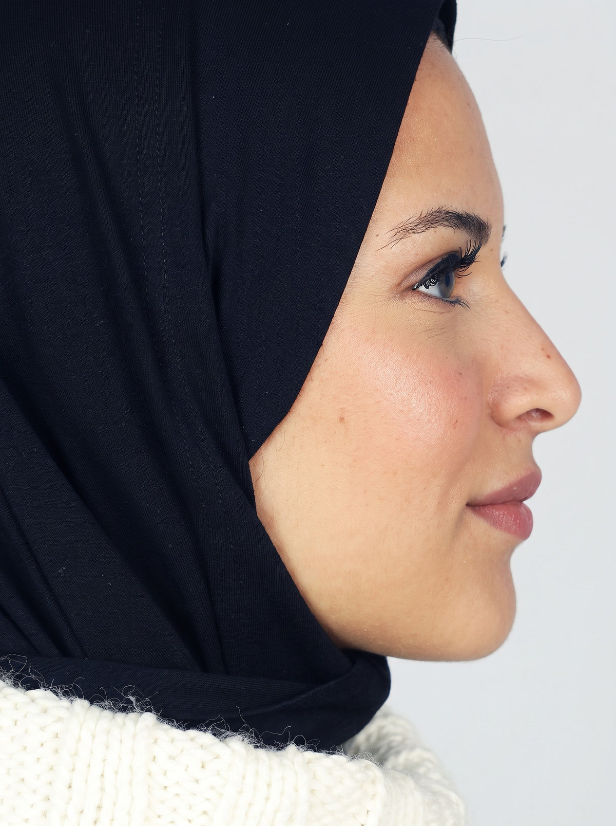 Ready Two Snap Hijab - Black