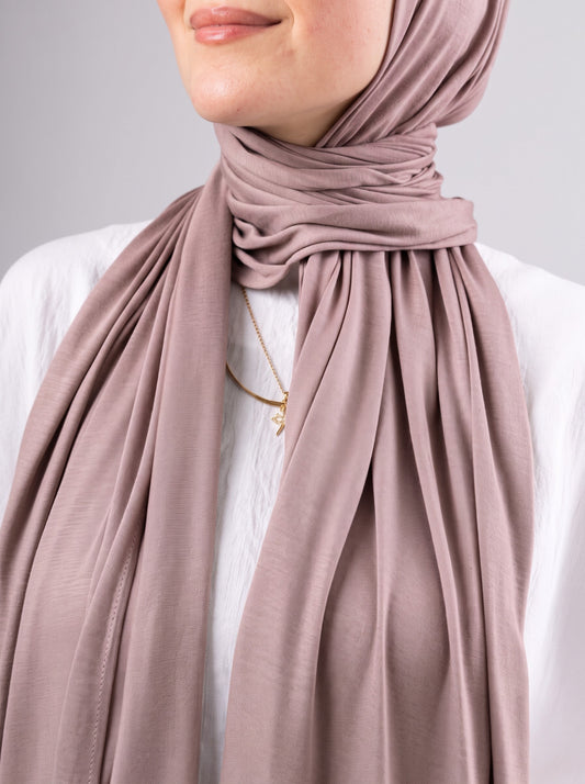 Jel Scarf in Dark Cashmere #Color_Dark Cashmere