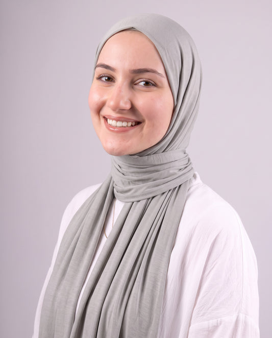 Jel Scarf - Med Grey