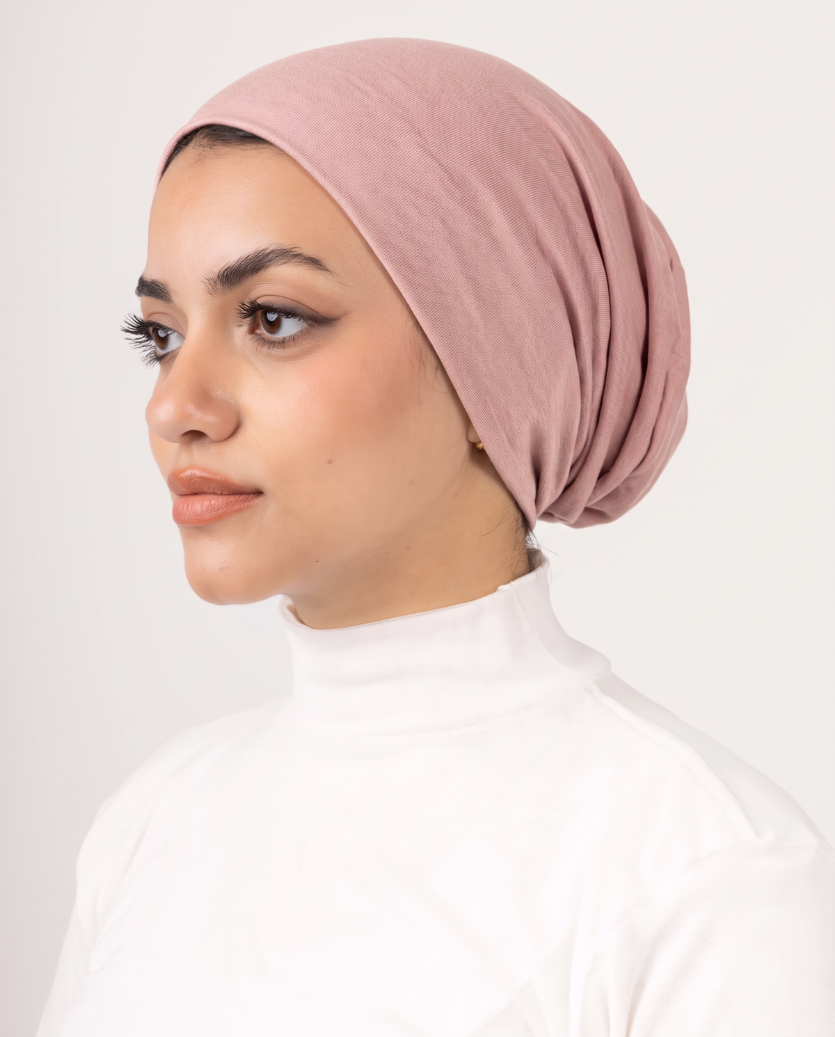 Seamless Bonnet - Pink Powder