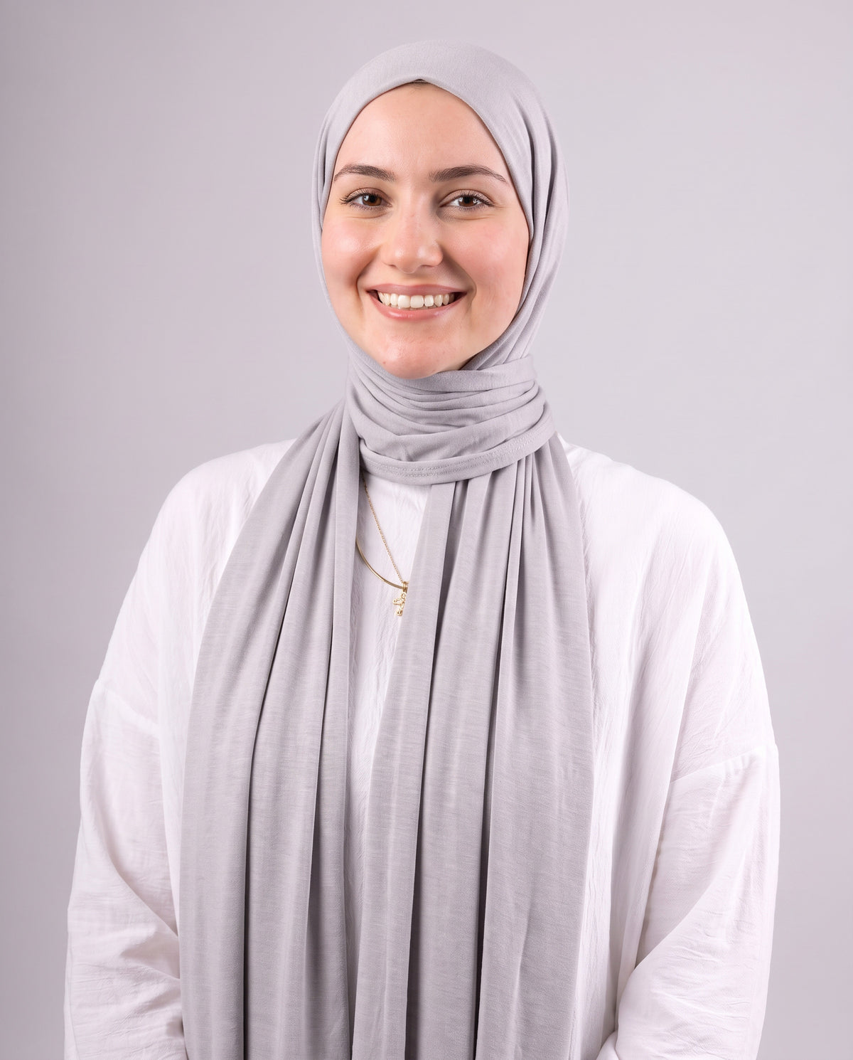 Jel Scarf - Light Grey