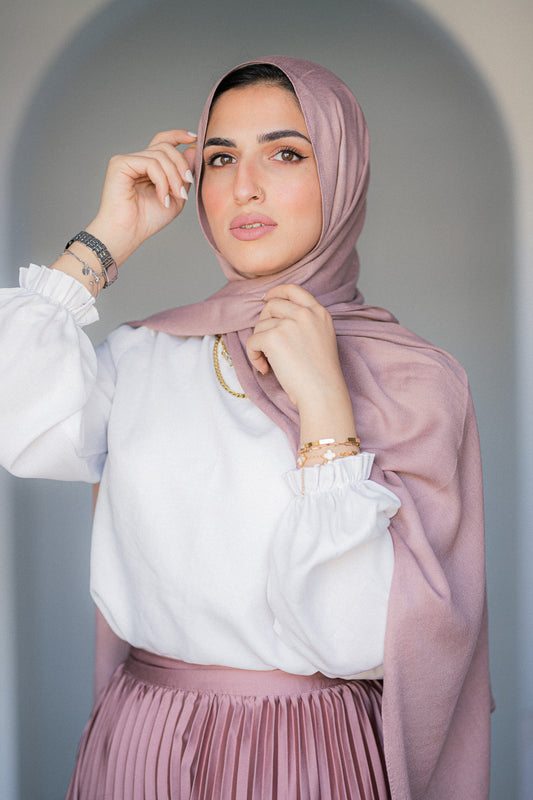 Cotton Modal Dusty Mauve