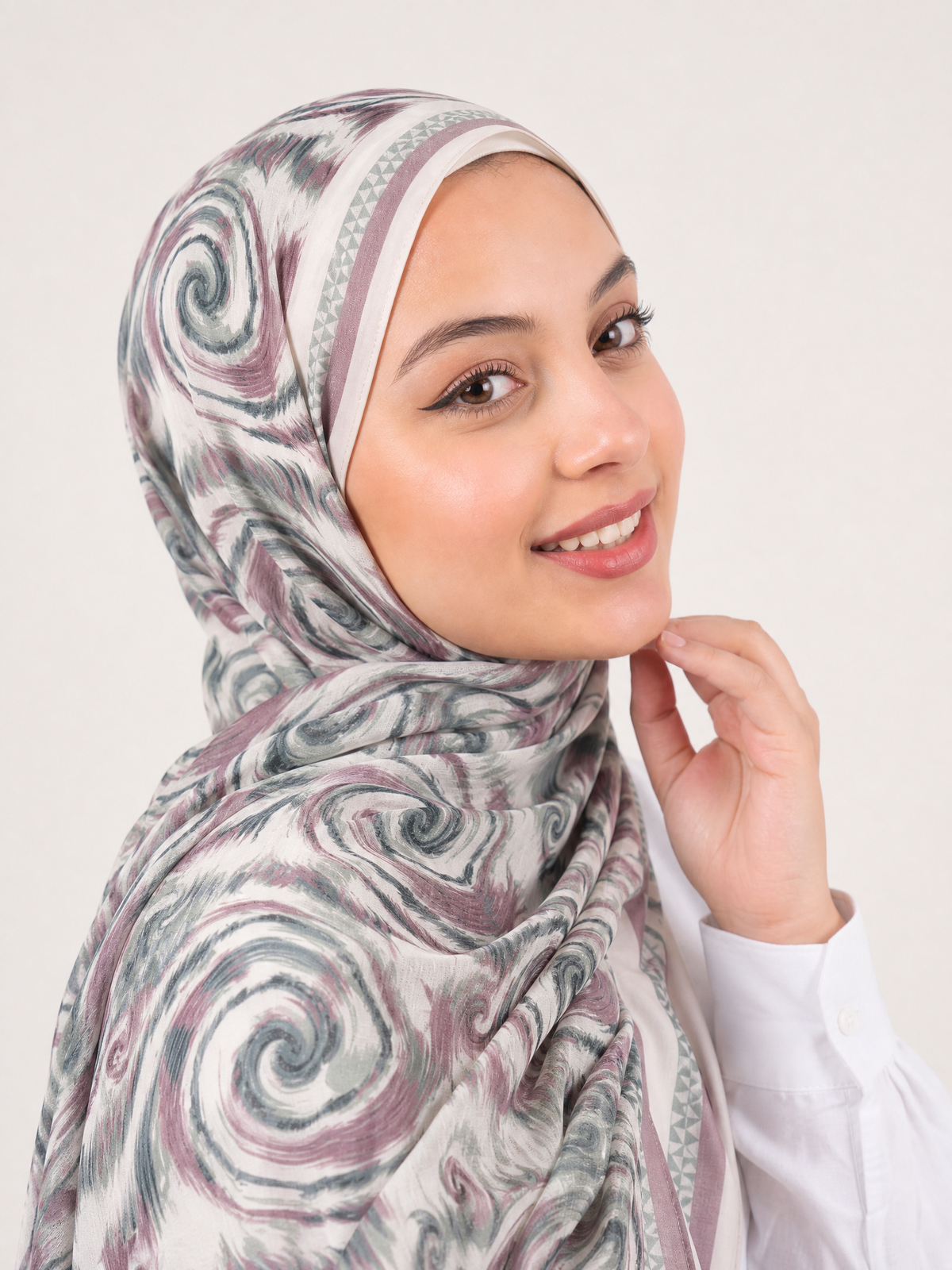 Ash Rose Sponge Scarf