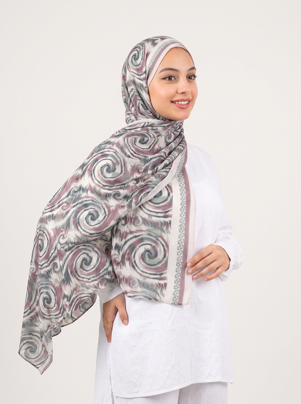 Ash Rose Sponge Scarf