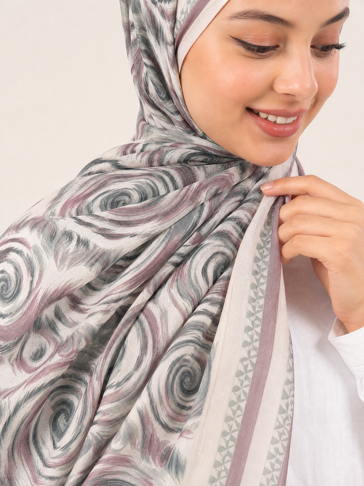 Ash Rose Sponge Scarf