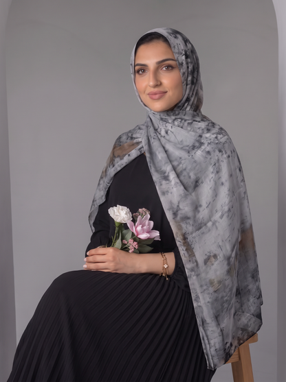 Ash Stone Sponge Scarf