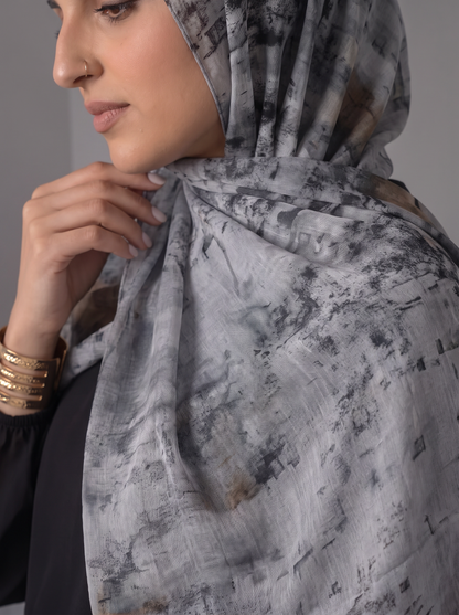Ash Stone Sponge Scarf
