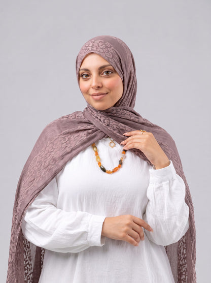 Tiger Scarf - Brown