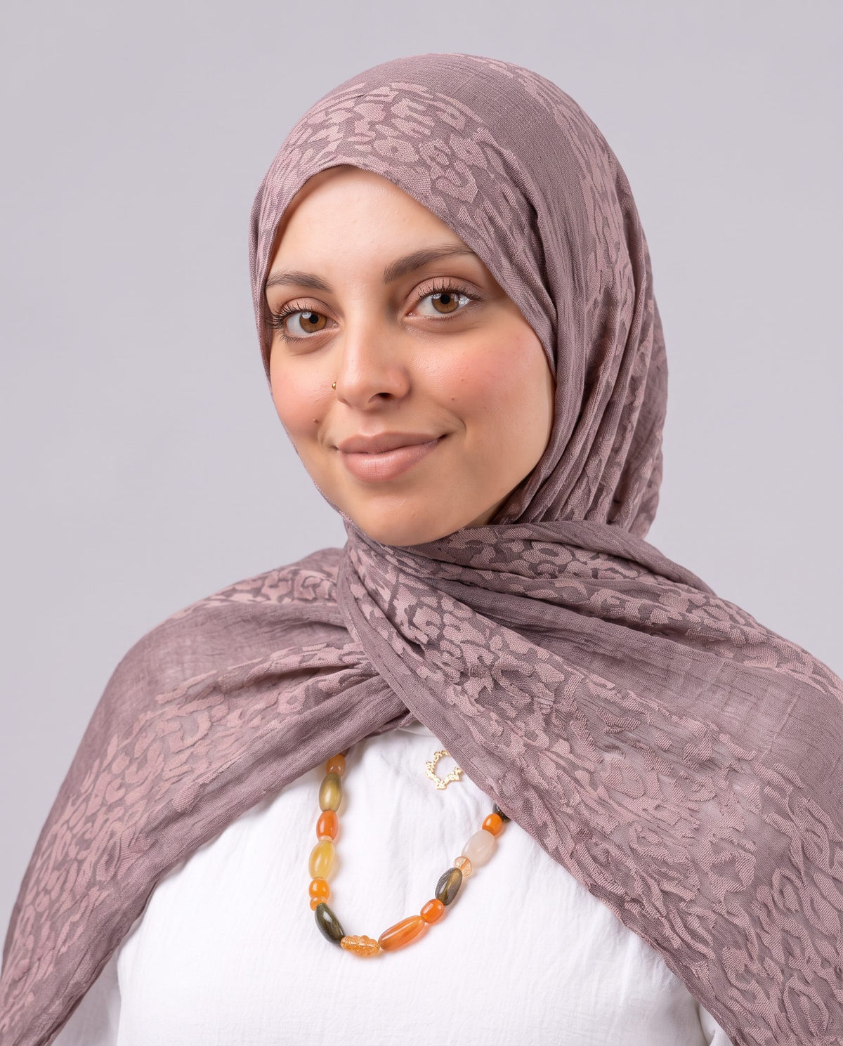 Tiger Scarf - Brown