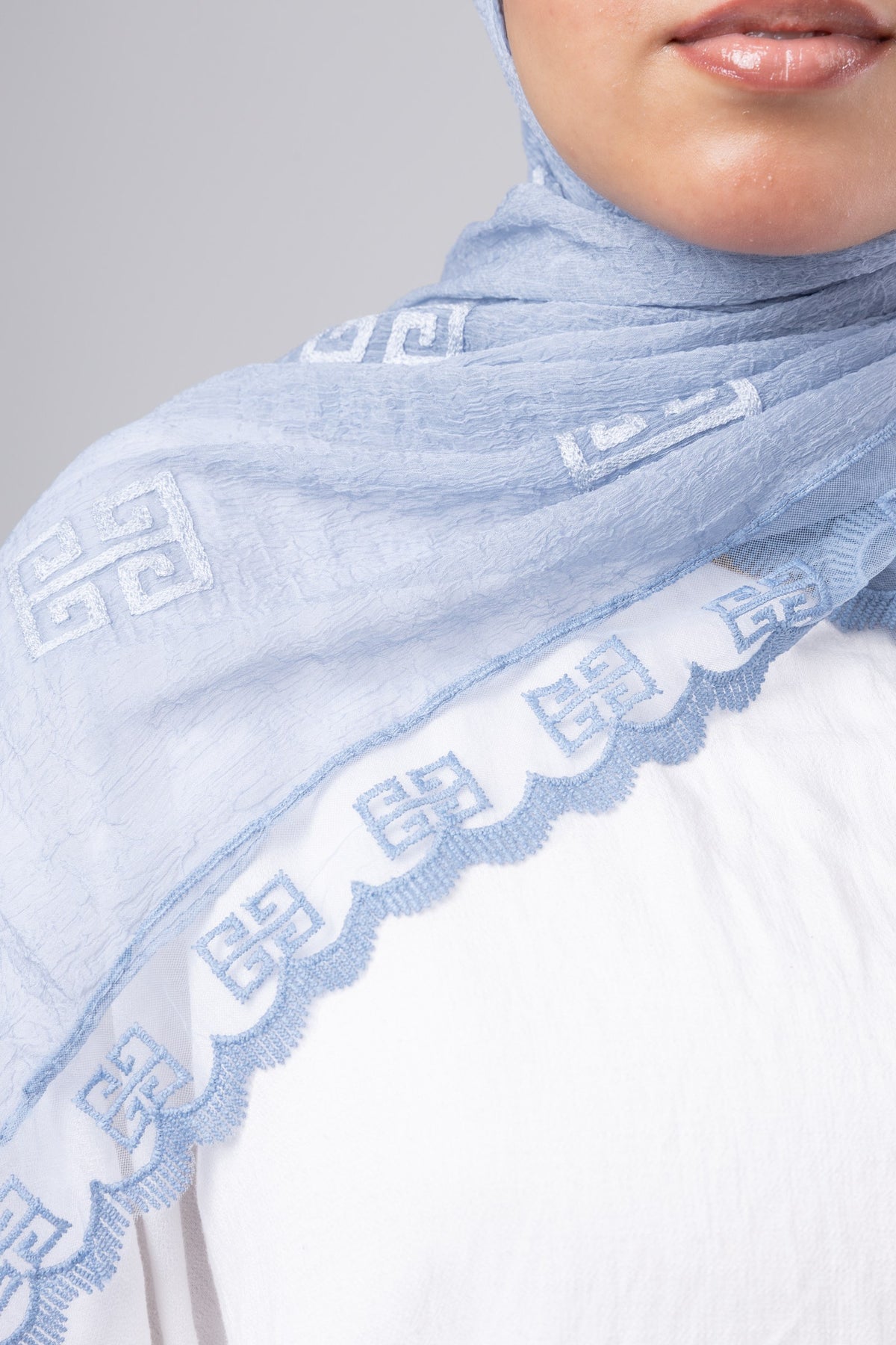 Thai Breeze Scarf - Baby Blue