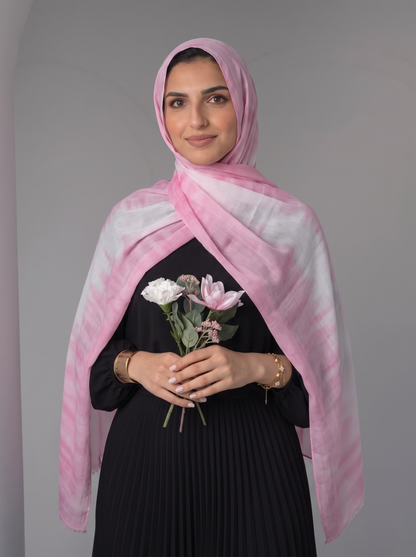 Blossom Fold Sponge Scarf