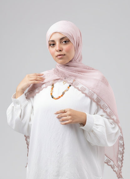 Thai Breeze Scarf - Blush Pink
