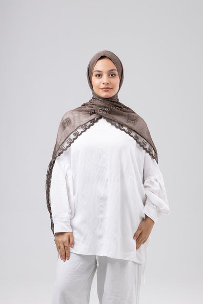 Thai Breeze Scarf - Brown