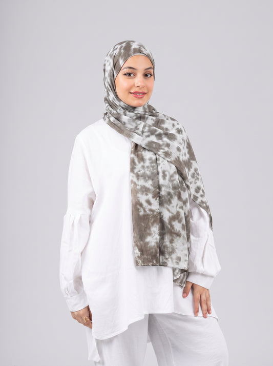 Clay Shadow Sponge Scarf