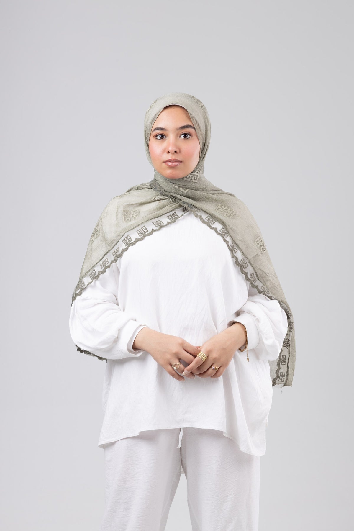 Thai Breeze Scarf - Olive