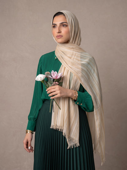 Sand Ripple Sponge Scarf