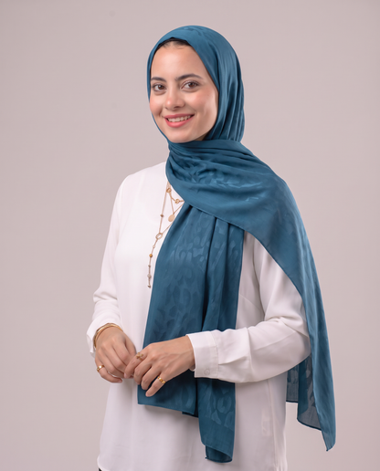 Tiger Scarf - Teal