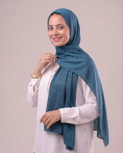 Tiger Scarf - Teal