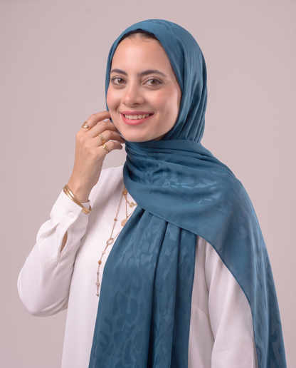 Tiger Scarf - Teal