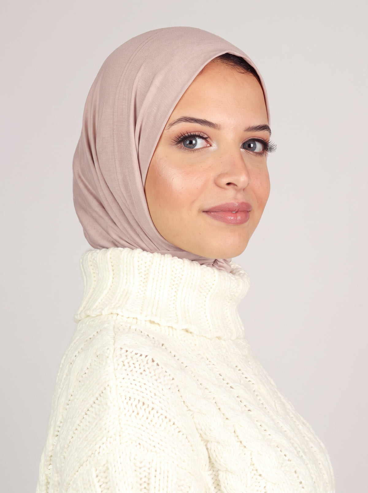 Ready Two Snap Hijab - Beige