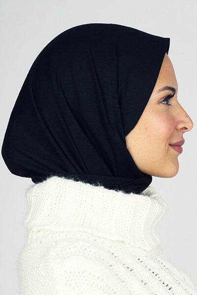 Ready Two Snap Hijab - Black