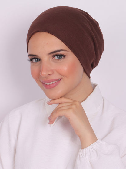 Seamless Bonnet - Brown
