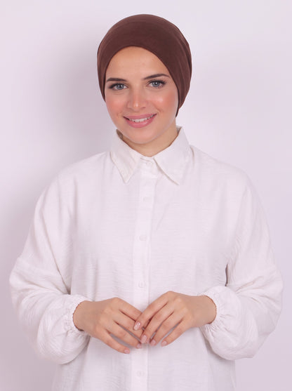 Seamless Bonnet - Brown
