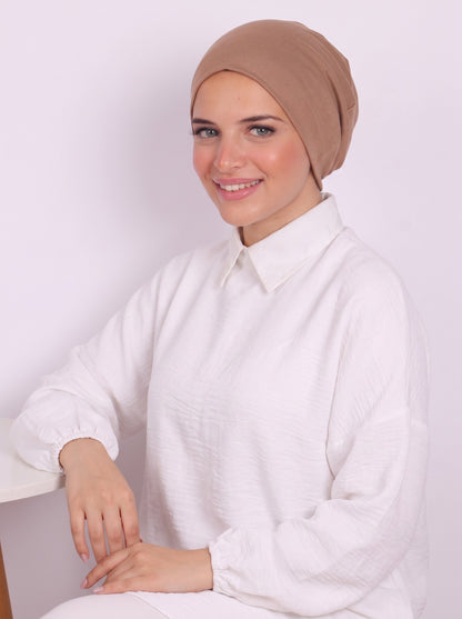 Seamless Bonnet - Cafe