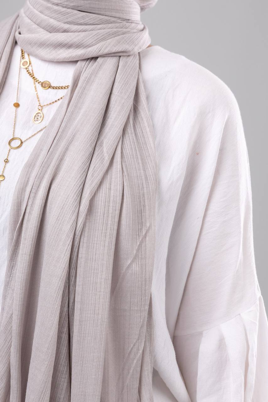 Lulua Scarf and Bandana Set in Cafe #Color_Cafe