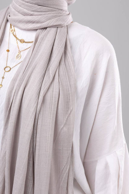 Lulua Scarf and Bandana Set in Cafe #Color_Cafe