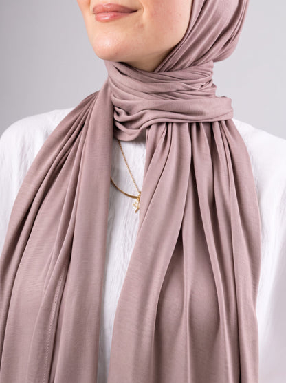 Jel Scarf in Dark Cashmere #Color_Dark Cashmere