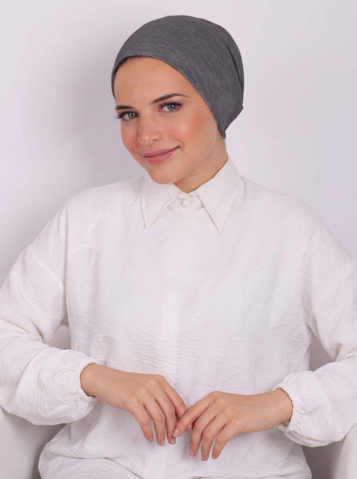 Seamless Bonnet - Dark Grey