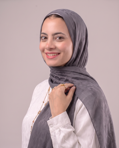 Tiger Scarf - Dark Grey