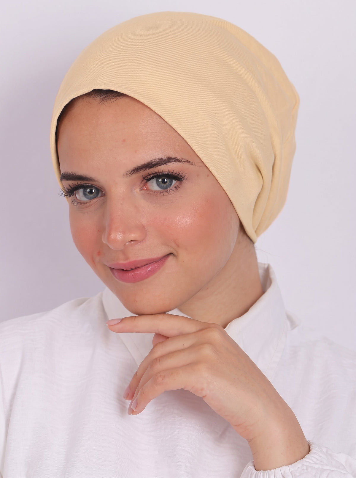 Seamless Bonnet - Light Beige