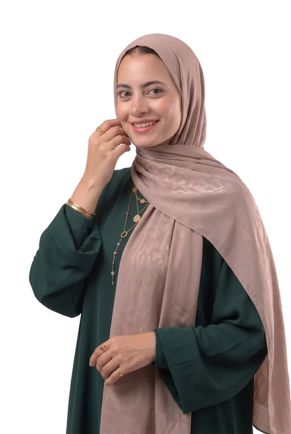 Tiger Scarf - Café