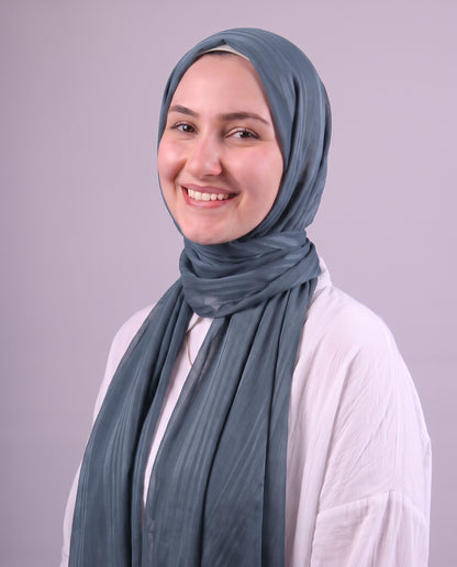Lines Devore Kuwaiti Scarf - Genzare