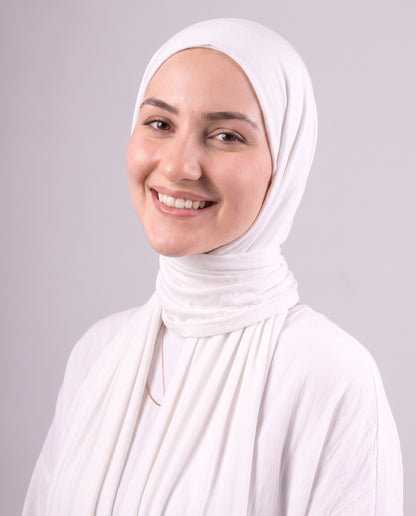 Jel Scarf - White