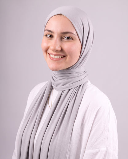 Jel Scarf - Light Grey