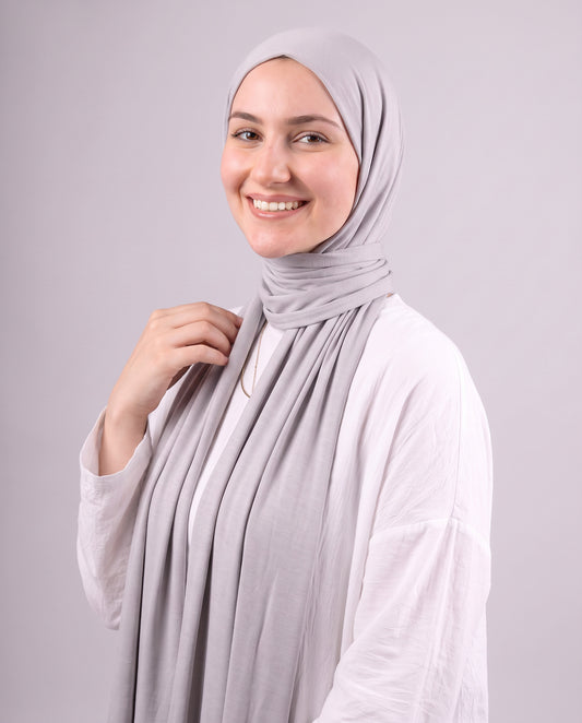 Jel Scarf - Light Grey