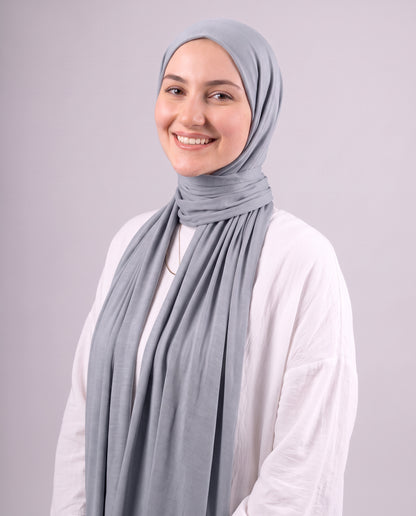 Jel Scarf - Grey Blue