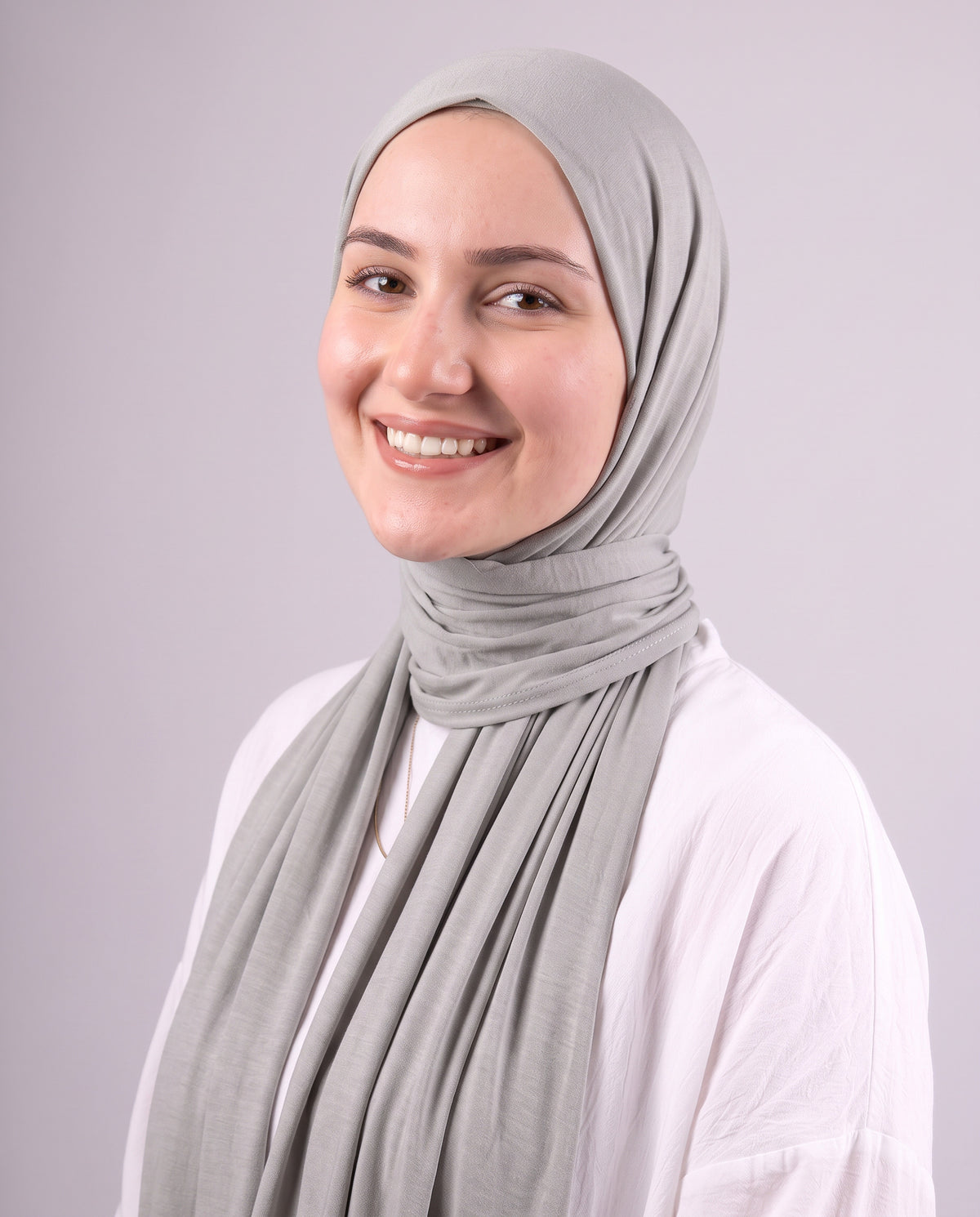 Jel Scarf - Med Grey
