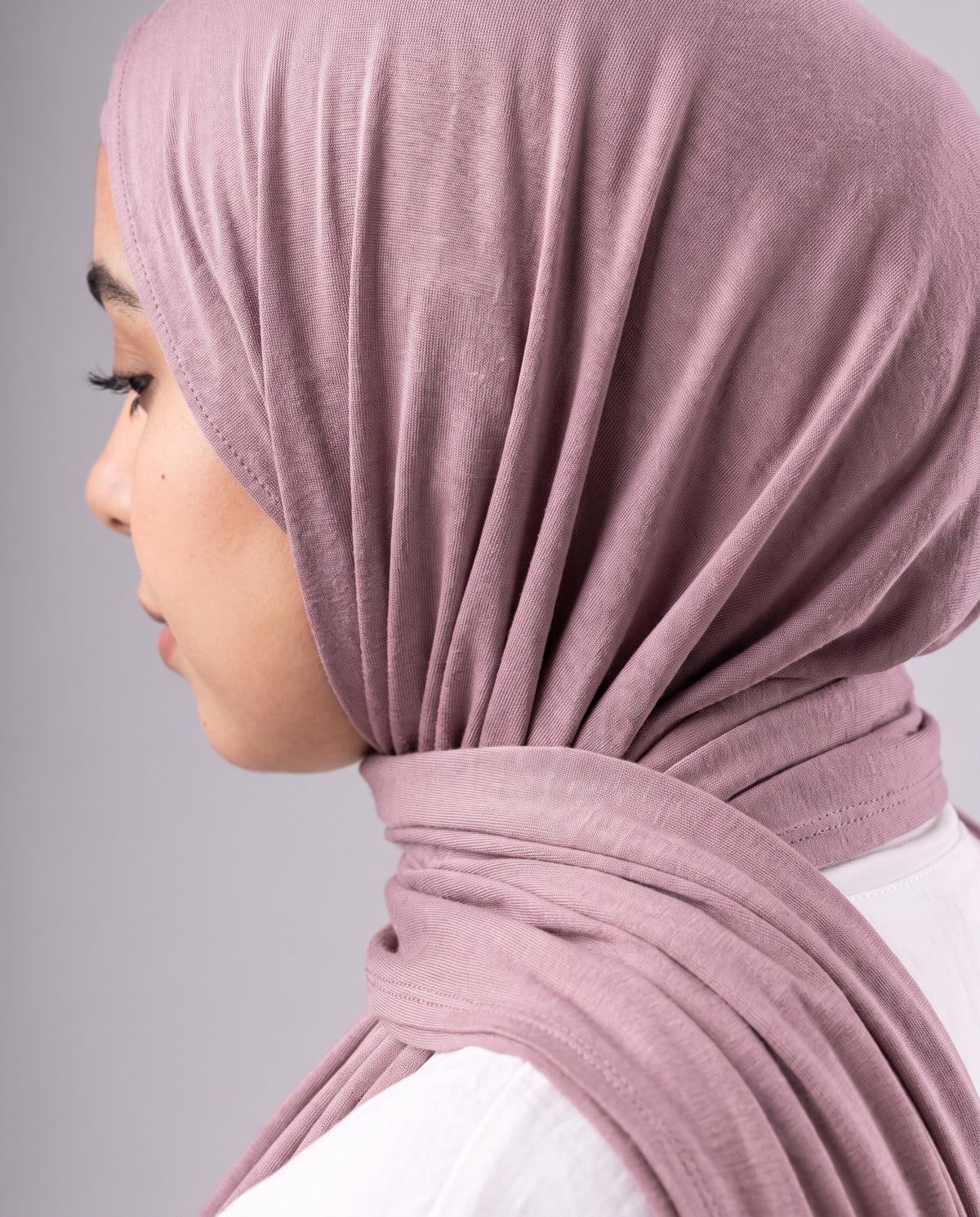 Jel Scarf and Bonnet Set - Dark Cashmere