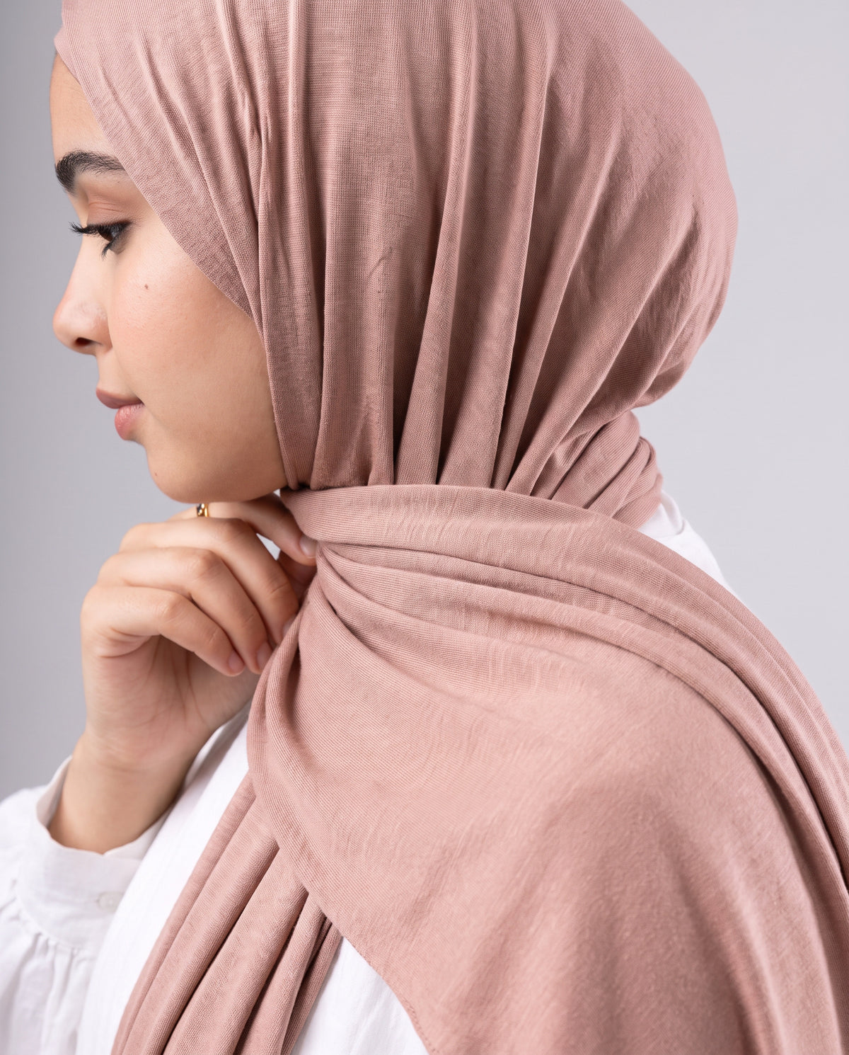 Jel Scarf and Bonnet Set - Camel