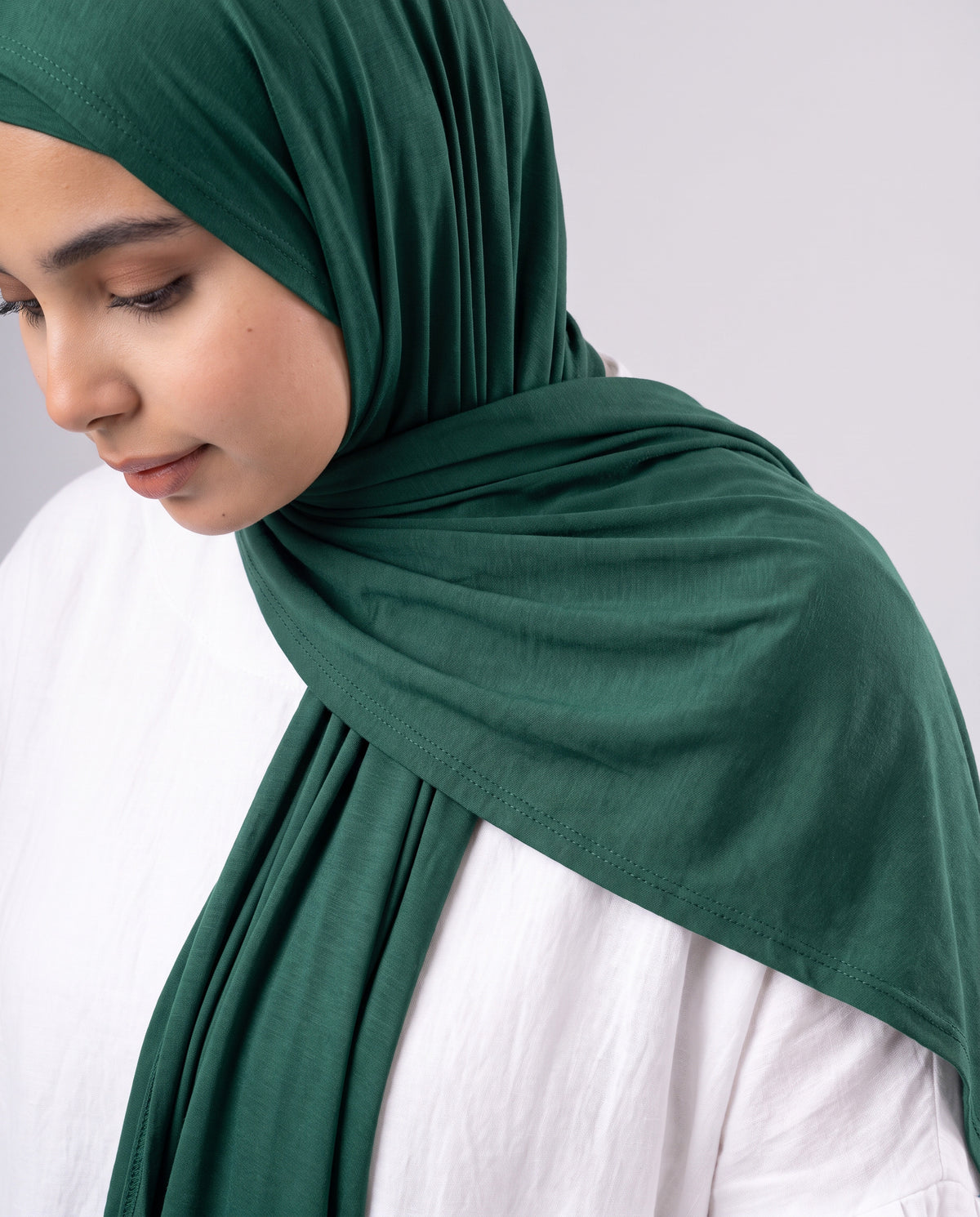 Jel Scarf and Bonnet Set - Green