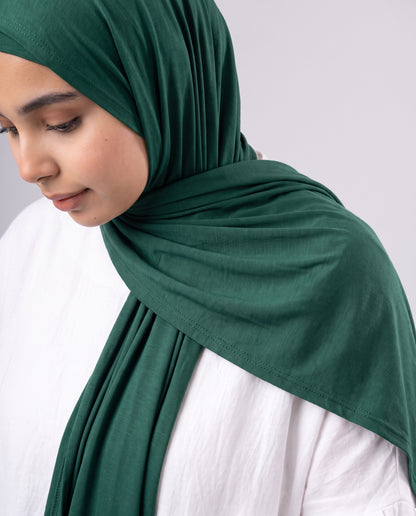 Jel Scarf and Bonnet Set - Green