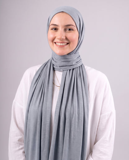 Jel Scarf - Grey Blue