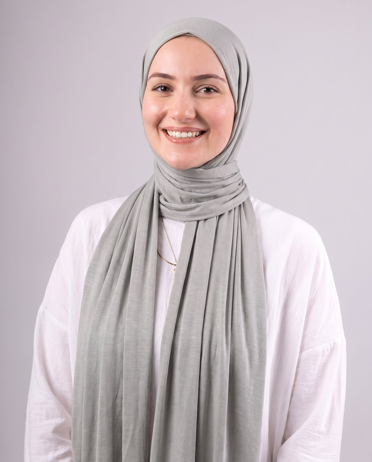 Jel Scarf - Med Grey