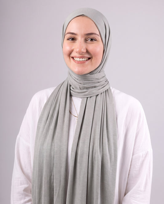 Jel Scarf - Med Grey