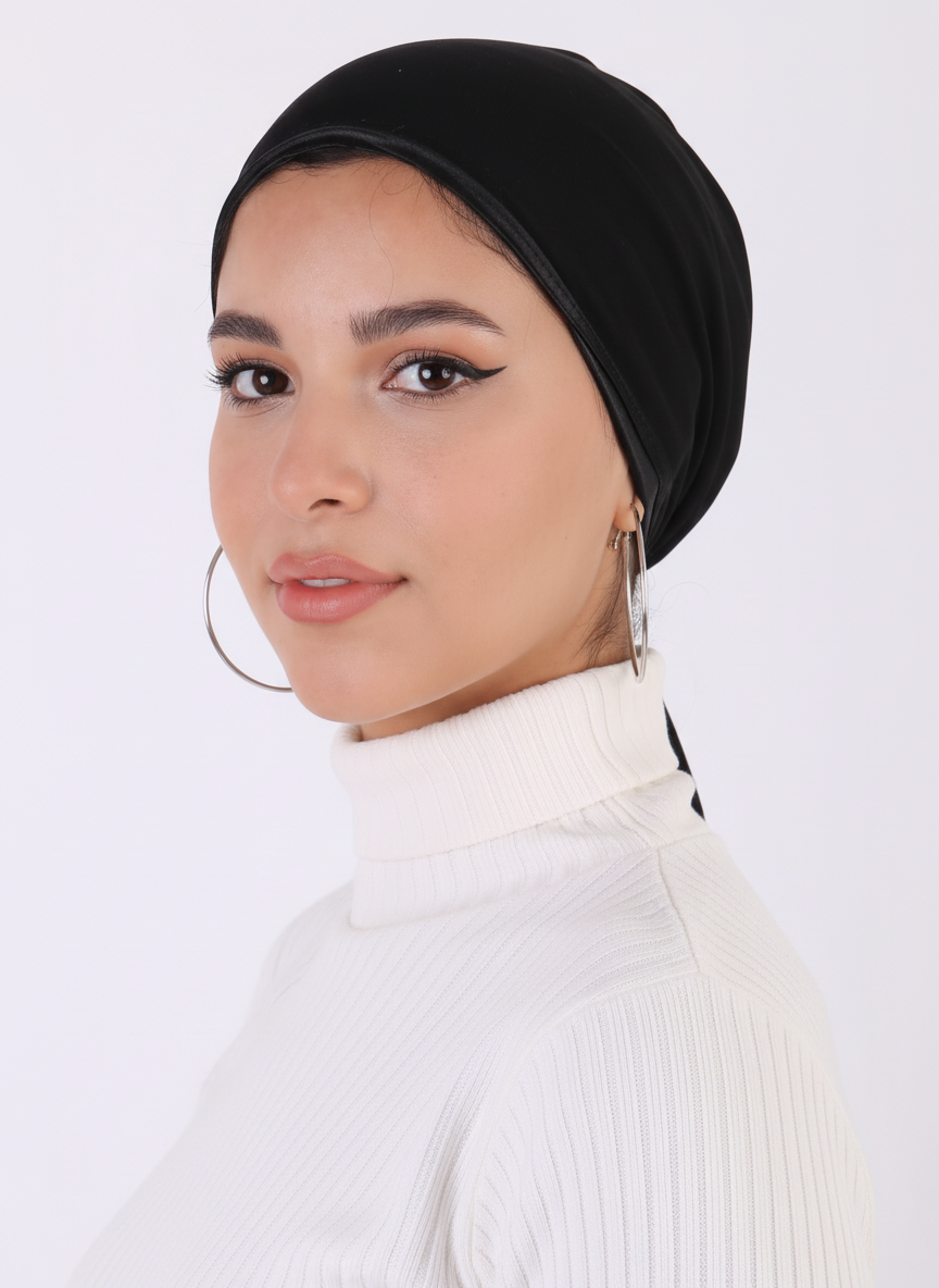 Satin Tie Back Bonnet